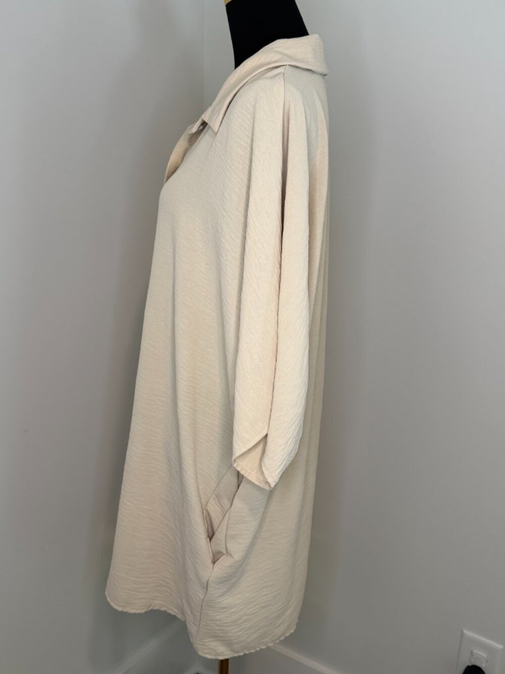 BUCKET LIST Cream Loose Fit Romper - Picture 3 of 10